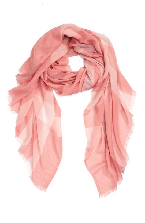 burberry brit sheer mega check scarf